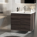 Cefito Vanity Unit 600mm with Basin Walnut-1