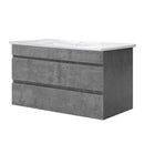 Cefito Vanity Unit 915mm with Basin Grey-3