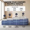 Bestway Single Air Mattress with Built-in Pump Tritech Inflatable Bed 46cm-8