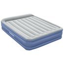Bestway Air Mattress Queen Inflatable Bed 46cm Airbed Blue-1