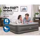 Bestway Queen Air Mattress with Built-in Pump Fortech Inflatable Bed 46cm-6