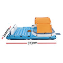 Bestway Pool Float Island Inflatable Lounge 6-person Raft Seat Canopy-2