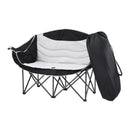Weisshorn Camping Chair Double Folding Moon Chair Portable Seat 240KG-1