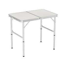 Weisshorn Folding Camping Table 90CM Adjustable Portable Outdoor Picnic Desk - 0
