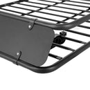 Giantz Universal Car Roof Rack Basket Luggage Vehicle Cargo Carrier 160cm Black-3