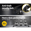 Universal Car Roof Racks Pod Aluminium Cross Bars Clamps Lockable 90cm Black-5