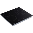 Devanti Electric Ceramic Cooktop 60cm Kitchen Cooker 4 Burner Hob Touch Control 5200W-4