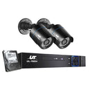 UL-tech CCTV Security System 4CH DVR 2 Cameras 1TB Hard Drive-1