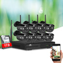 UL-tech Wireless CCTV Security System 8CH NVR 3MP 8 Bullet Cameras 1TB-7