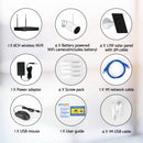 UL-tech Wireless Solar CCTV Security Cameras 4MP 8CH NVR-4