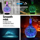 Devanti Ultrasonic Aroma Aromatherapy Diffuser 3D Light Oil Firework Humidifier-5