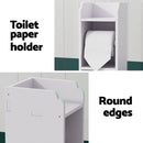 Artiss Bathroom Cabinet Toilet Roll Holder Tissue Organizer 3 Tier Floor Cabinet-8