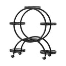 Artiss Plant Stand 6 Tier Metal Flower Pot Rack Wheels-1