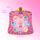 Keezi Dance Mat for Kids Age 3-12 Electronic Dance Game Pad Toy with 3 Game Modes, Pink-9