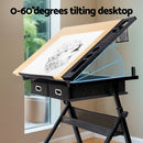 Artiss Drawing Desk Drafting Table-5