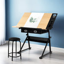 Artiss Drawing Desk Drafting Table-8