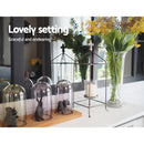 Artiss Console Table 3 Drawers White Hamptons-6