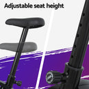 Everfit Magnetic Exercise Bike 8 Levels Upright Bike Fitness Home Gym Cardio-6