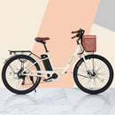 Everfit 26" Electric Bike City Bicycle eBike e-Bike Commuter w/ Battery WH-7