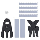 Seamanship Fishing Rod Holder 16 Storage Rack Fishing Pole Stand Garage Organizer Holds-5