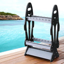 Seamanship Fishing Rod Holder 16 Storage Rack Fishing Pole Stand Garage Organizer Holds-7