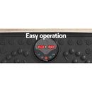 Everfit Vibration Machine Platform Vibrator With Resistance Rope Home Gym Black-6