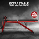 Everfit Weight Bench Adjustable FID Bench Press Home Gym 150kg Capacity-5