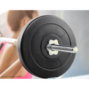Everfit Weight Plates Standard 2X 10kg Barbell Plate Weight Lifting-4