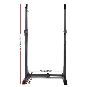 Everfit Weight Bench Adjustable Squat Rack Home Gym Equipment 300kg - 0