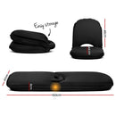 Artiss Floor Lounge Sofa Camping Chair Black-2