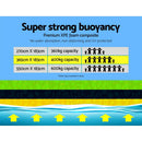 Weisshorn Floating Water Mat 3.5x1.8m Foam Pad Swimming Pool Island Platform-4