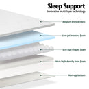 Giselle Bedding Memory Foam Mattress Bed Cool Gel Non Spring 25cm Double-5