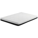 Giselle 18cm King Memory Foam Mattress Dual Feel Reversible Charcoal Foam-10