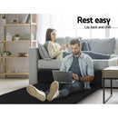 Giselle Bedding Foldable Mattress Folding Foam Bed Mat Double Black-4