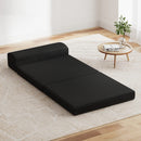 Giselle Bedding Foldable Mattress Folding Foam Bed Mat Black-8