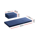 Giselle Bedding Foldable Mattress Folding Foam Single Blue-2