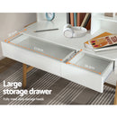 Keezi 2PCS Kids Table and Chairs Set Study Activity Toys Storage Desk Drawer-7