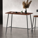 Artiss Halle Bar Table 120CM Rectangular-8