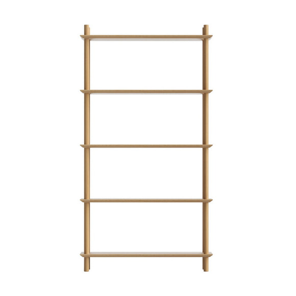 Artiss Bookshelf 5 Tiers Bookcase Display Shelves Wooden Storage Stand Rack Pine