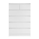 Artiss 6 Chest of Drawers - PEPE White-5