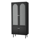 Artiss Buffet Sideboard Cupboard Cabinet Black-3