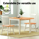 1.1M Artiss Dining Table Extendable-4