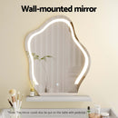 Artiss Dressing Table Floating LED White Daphne-6