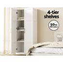 Artiss 2 Door Buffet Sideboard Cupboard Cabinet Pantry White-7