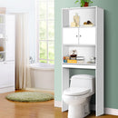 Artiss Bathroom Storage Cabinet - White-8