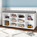 Artiss Shoe Rack Storage Cabinet Bench BOA-8