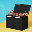 Keezi Large Toy Box Chest Storage with Flip-Top Lid Foldable Organizer Bins-7