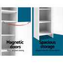 Artiss Bathroom Cabinet Storage 185cm White-6