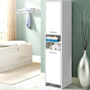 Artiss Bathroom Cabinet Storage 185cm White-1
