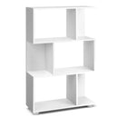 Artiss Bookshelf 3 Tiers - NINA White-3